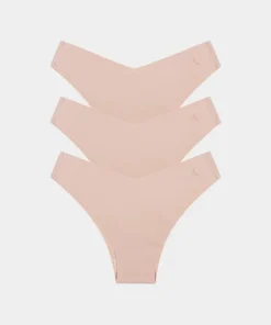 Bezszwowe brazyliany Second Skin 3-pak