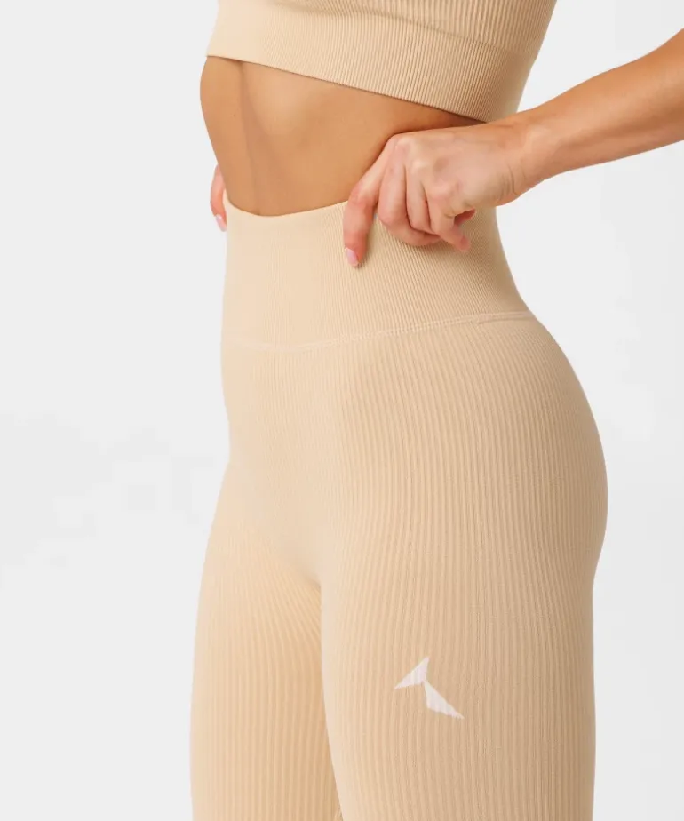 Bezszwowe legginsy Rib