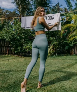 Bezszwowe legginsy Rib