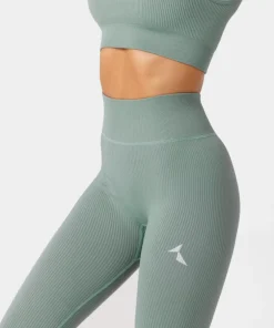 Bezszwowe legginsy Rib