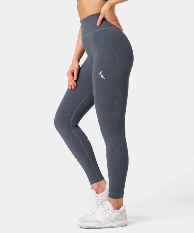 Bezszwowe legginsy Rib