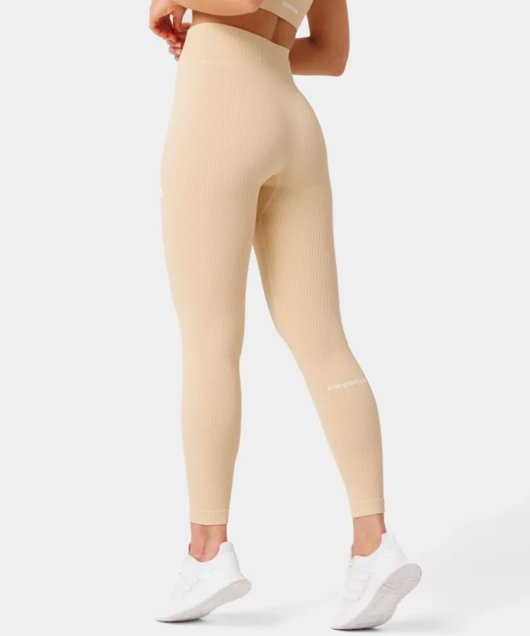 Bezszwowe legginsy Rib