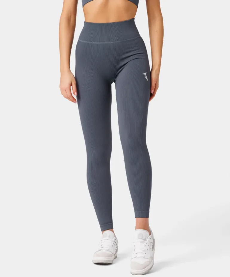 Bezszwowe legginsy Rib
