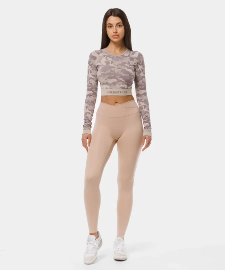 Bezszwowy longsleeve Camo