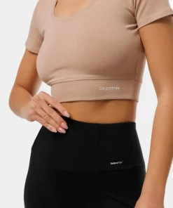 Crop top Eve z wycięciem