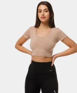 Crop top Eve z wycięciem