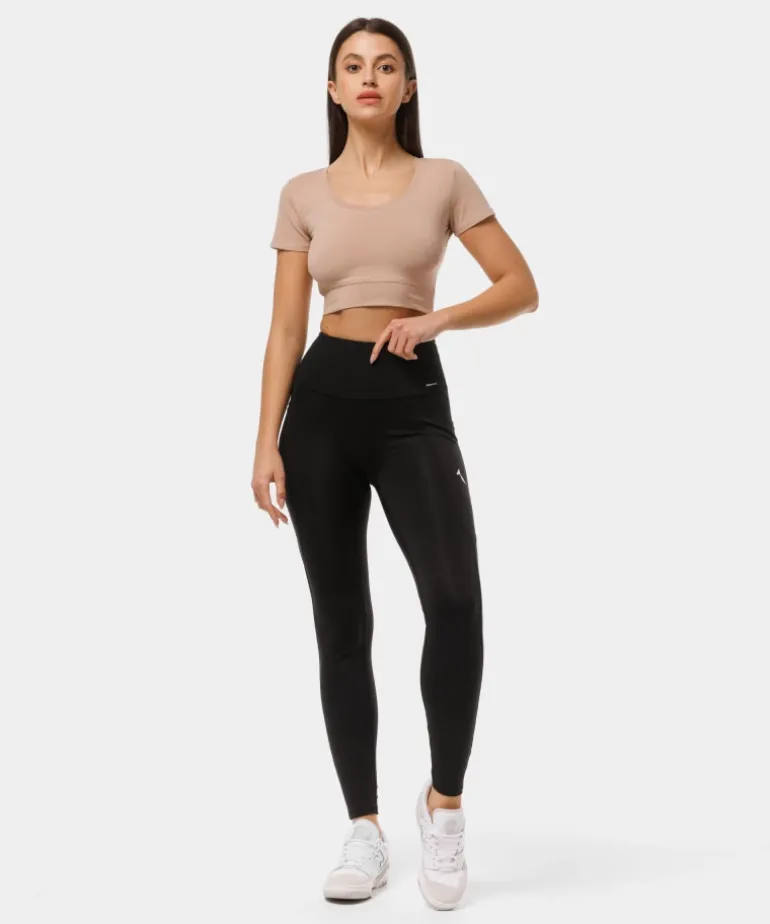 Crop top Eve z wycięciem