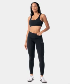 Klasyczne legginsy z wysokim stanem Petite