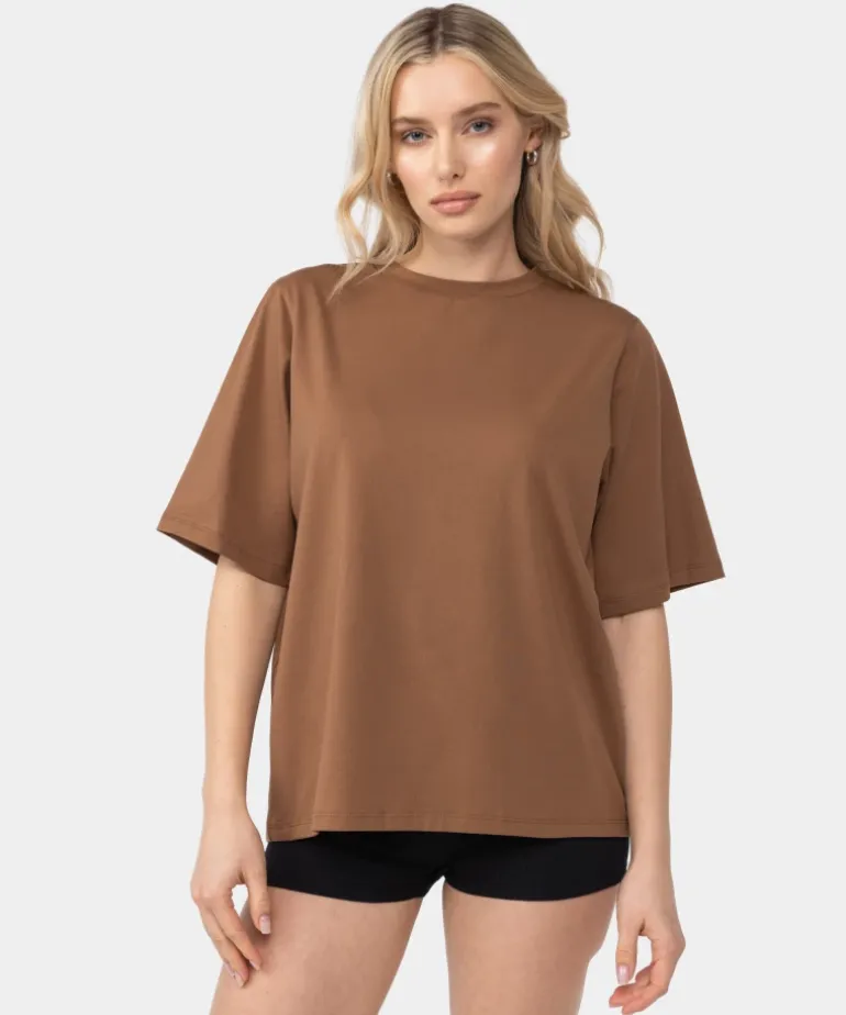 Klasyczny T-shirt Cozy Leisure