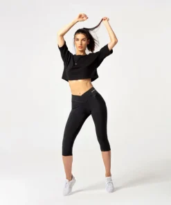Legginsy 3/4 Bubble Push-up