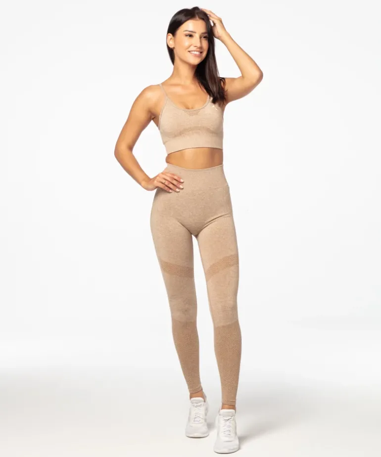 Legginsy bezszwowe Vibe, z wysokim stanem