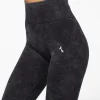 Legginsy bezszwowe Yasmine z wysokim stanem