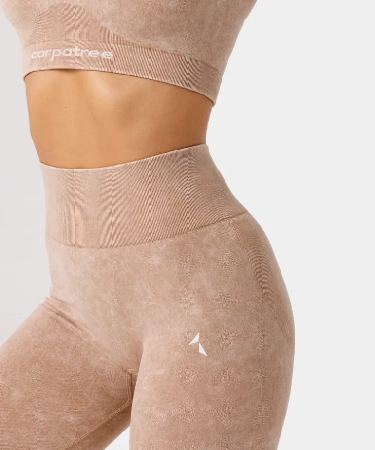 Legginsy bezszwowe Yasmine z wysokim stanem
