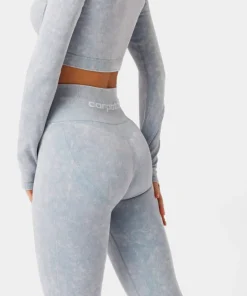 Legginsy bezszwowe Yasmine z wysokim stanem