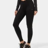 Legginsy Crossover z wysokim stanem