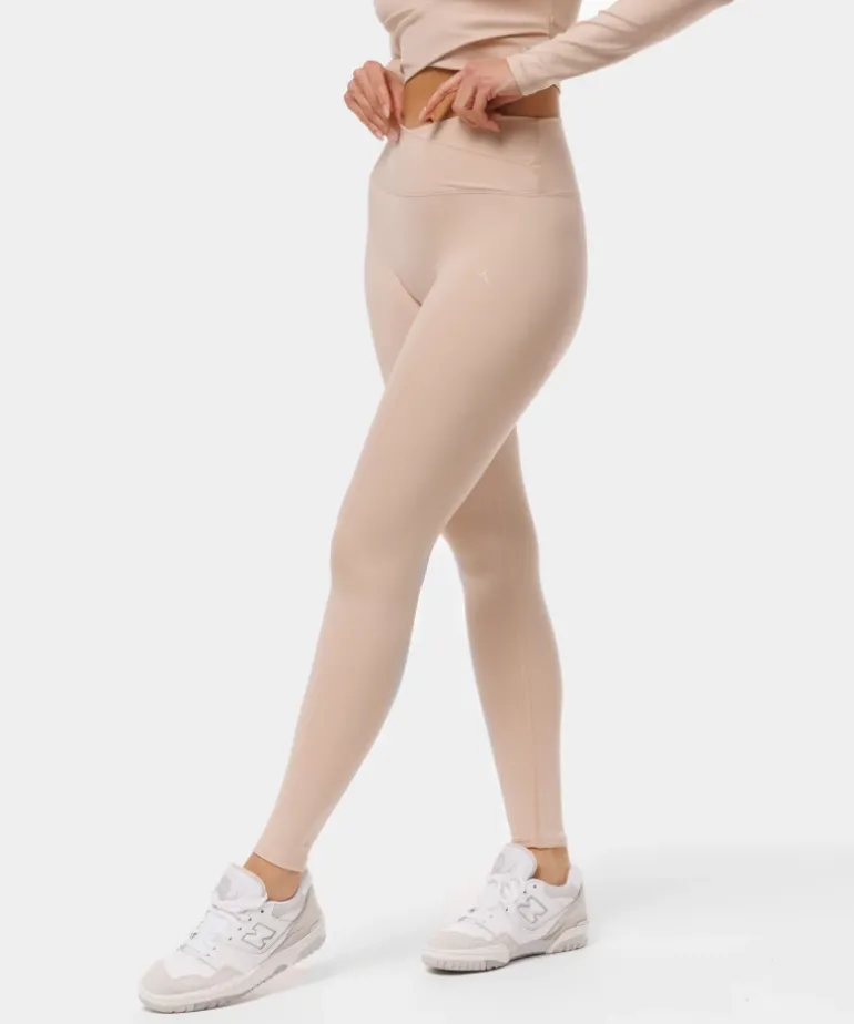 Legginsy Crossover z wysokim stanem
