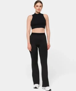 Legginsy Flare z logowaną taśmą