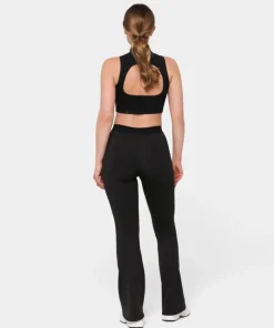 Legginsy Flare z logowaną taśmą