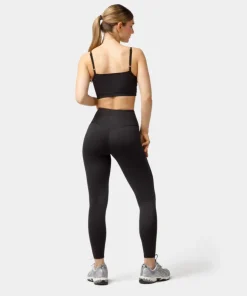 Legginsy treningowe z kieszeniami w pasie