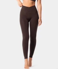 Legginsy z kopertową talią Mystic