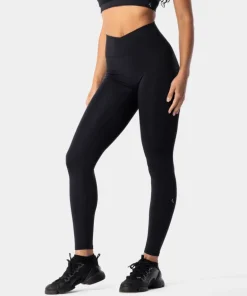 Legginsy z kopertową talią Mystic