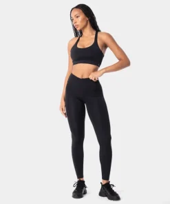 Legginsy z kopertową talią Mystic