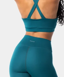 Legginsy z kopertową talią Mystic