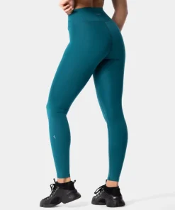 Legginsy z kopertową talią Mystic