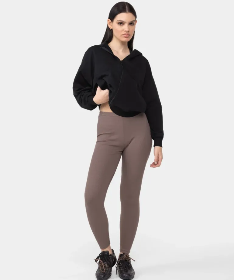 Prążkowane legginsy Cozy Leisure