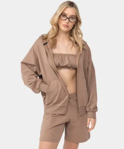 Rozpinana bluza z kapturem Cozy Leisure