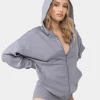 Rozpinana bluza z kapturem Cozy Leisure