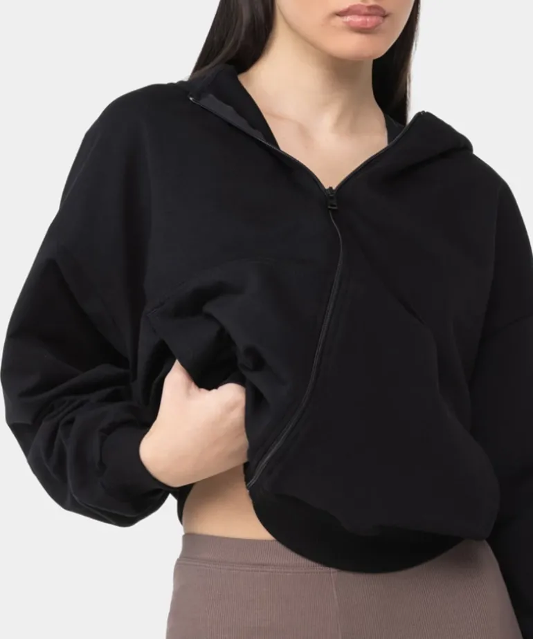 Rozpinana bluza z kapturem Cozy Leisure