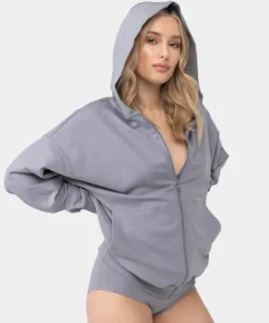Rozpinana bluza z kapturem Cozy Leisure