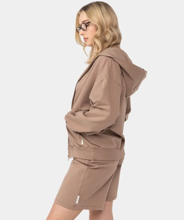 Rozpinana bluza z kapturem Cozy Leisure