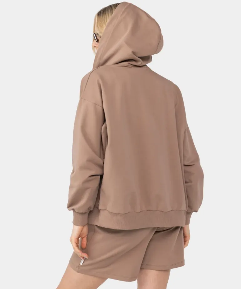 Rozpinana bluza z kapturem Cozy Leisure
