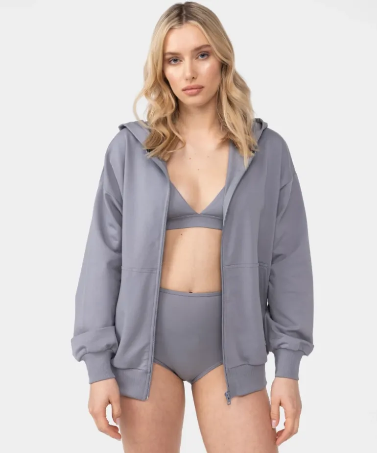 Rozpinana bluza z kapturem Cozy Leisure