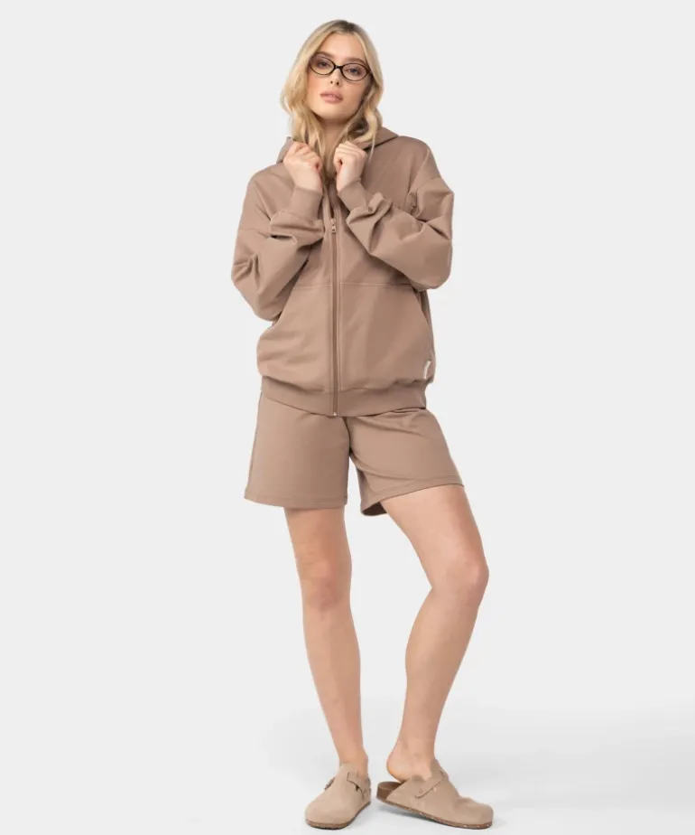 Rozpinana bluza z kapturem Cozy Leisure