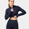 Rozpinany longsleeve bezszwowy Élite