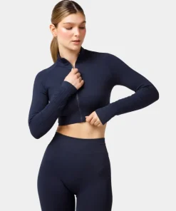 Rozpinany longsleeve bezszwowy Élite