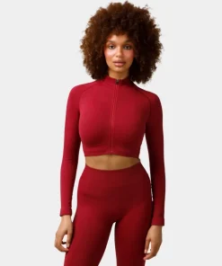 Rozpinany longsleeve bezszwowy Élite