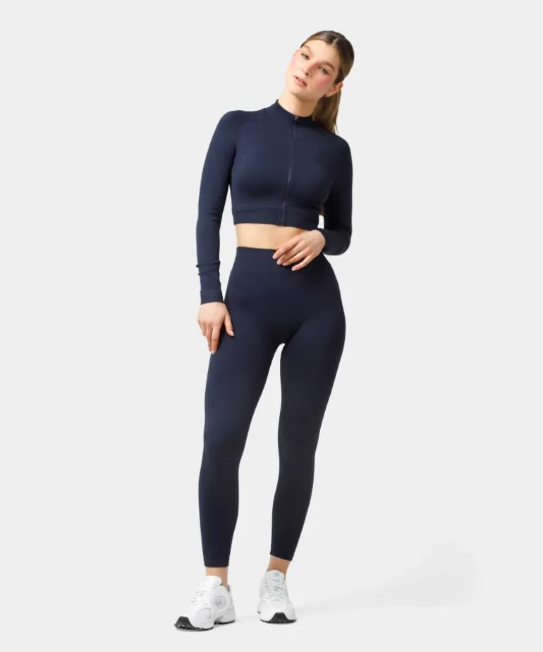 Rozpinany longsleeve bezszwowy Élite