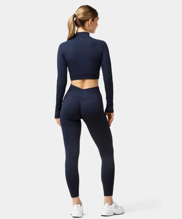 Rozpinany longsleeve bezszwowy Élite