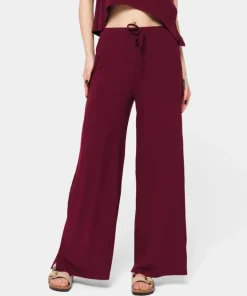 Szerokie spodnie Viscose Touch