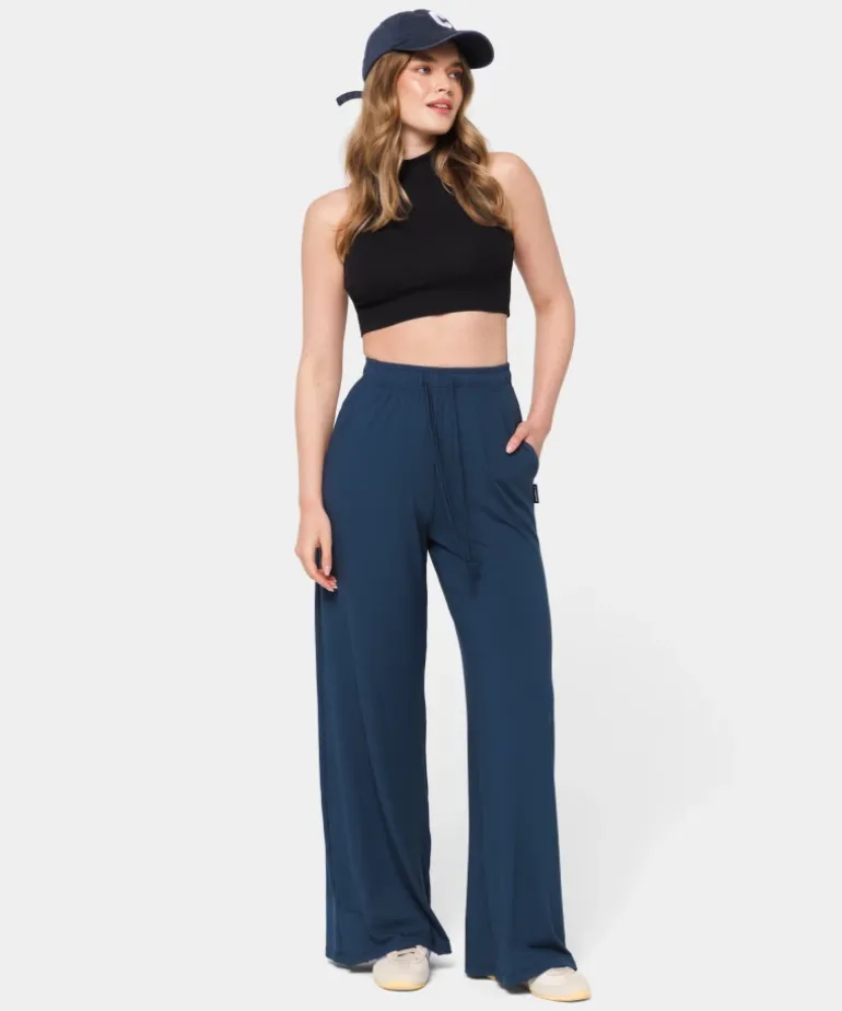 Szerokie spodnie Viscose Touch