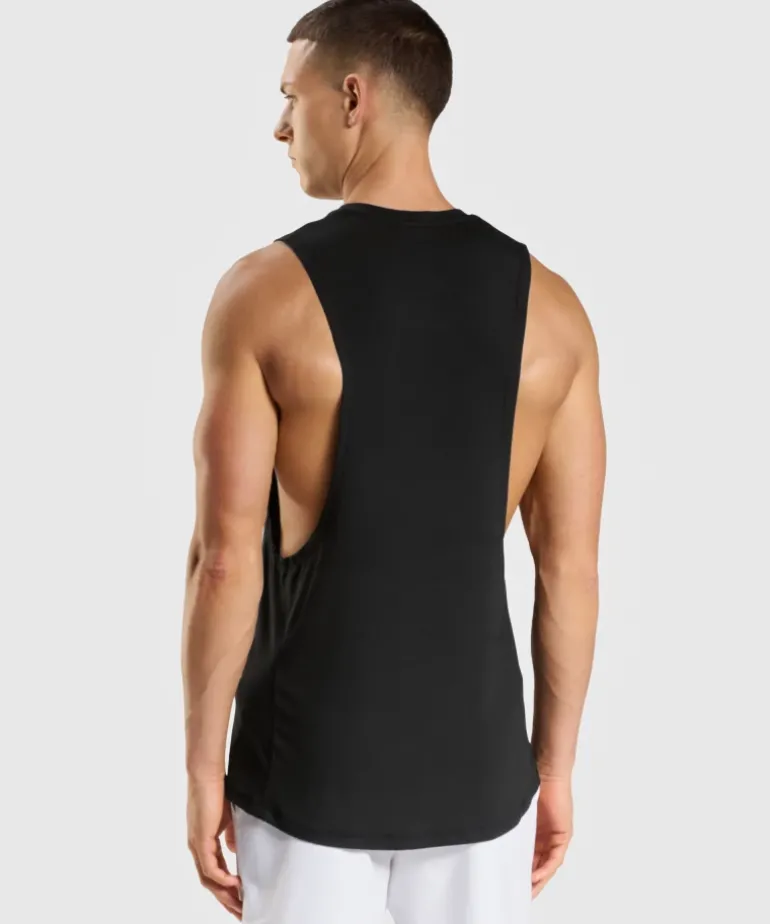 Tank top drop arm