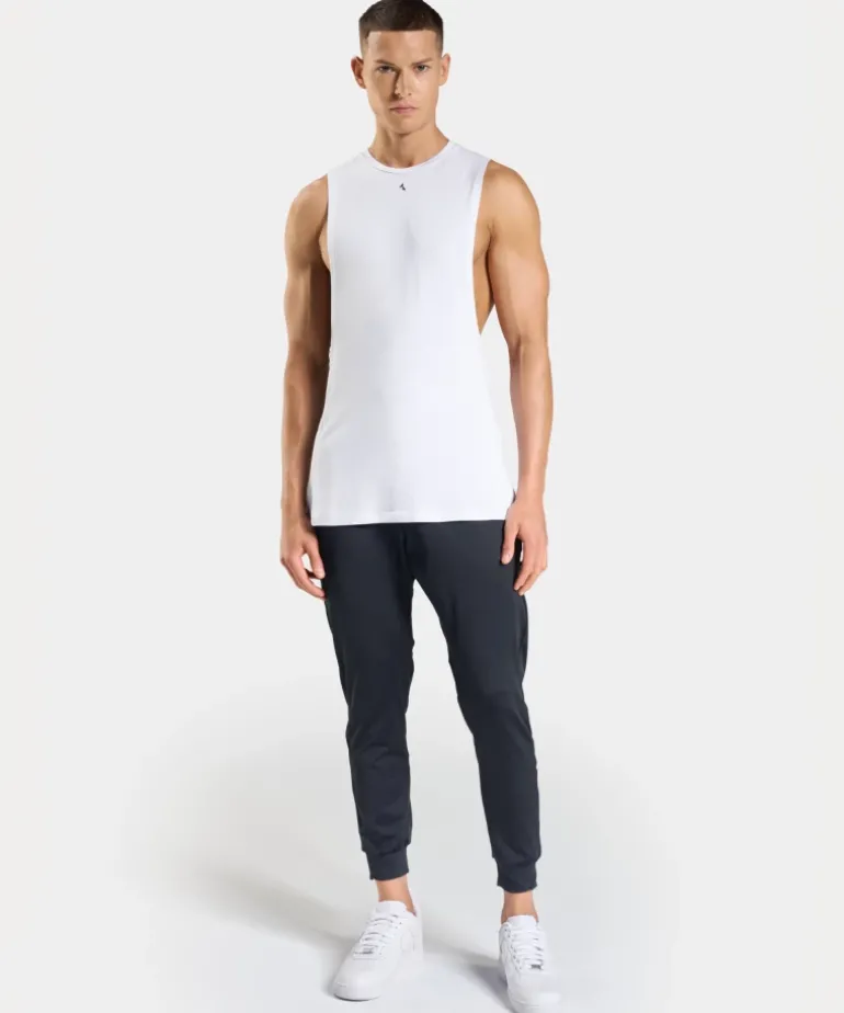 Tank top drop arm