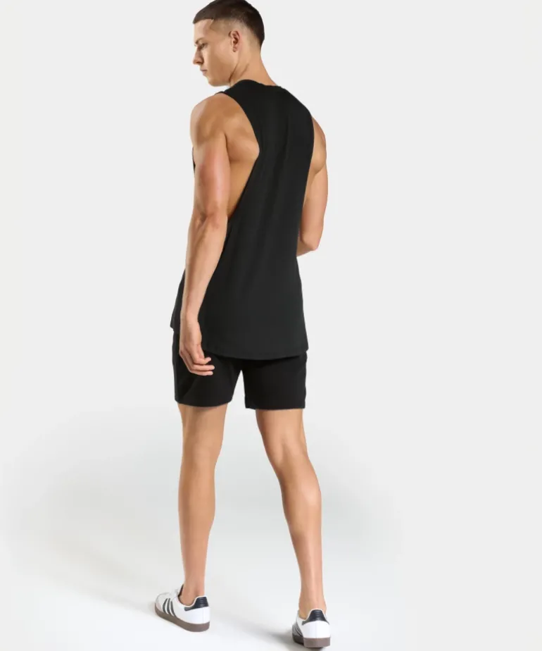 Tank top drop arm