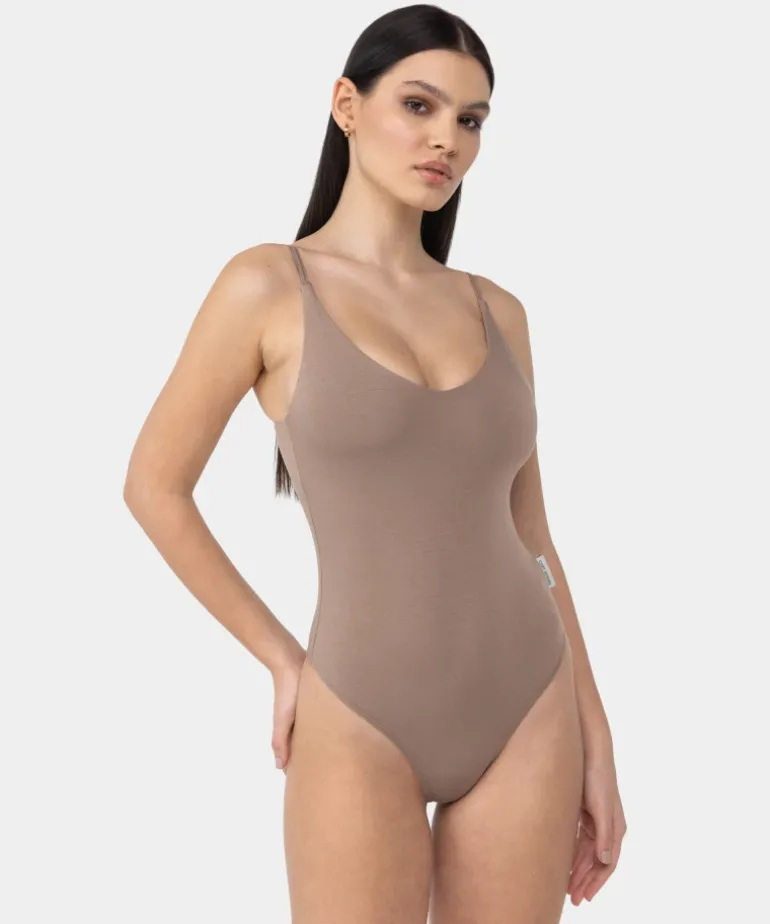 Wiskozowe body z regulowanymi ramiączkami Cozy Leisure