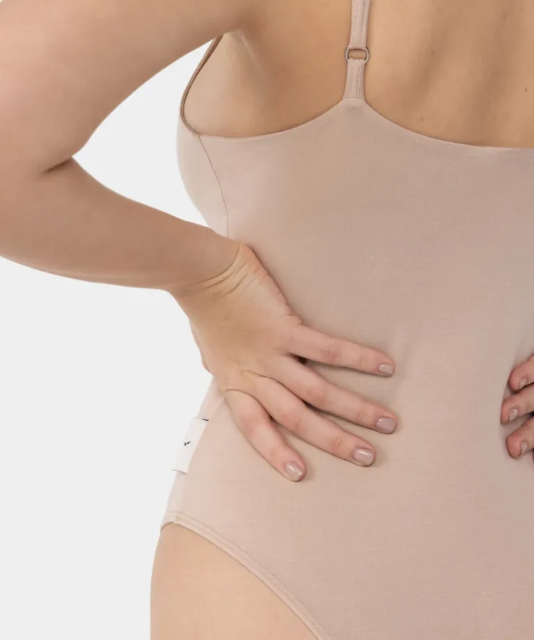 Wiskozowe body z regulowanymi ramiączkami Cozy Leisure